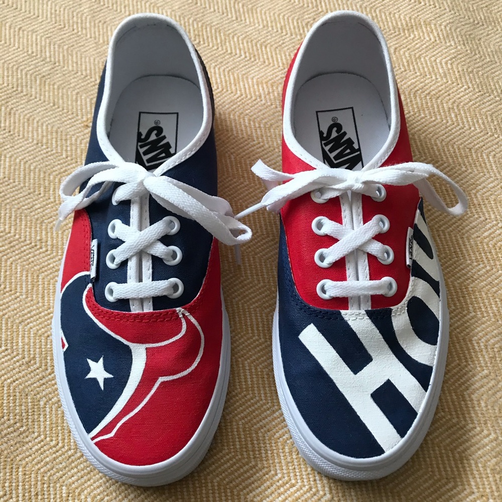 Custom Houston Texans Vans
